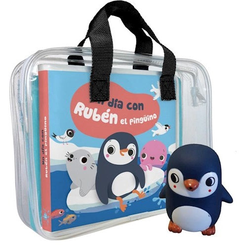 Un día con Rubén, el pingüino. Libro para el baño Un día con Rubén, el pingüino. Libro para el baño